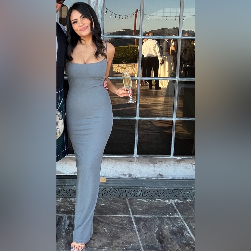 Nookie Bailey Column Gown - Dyed Gray
